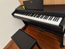 雅马哈（YAMAHA）电钢琴YDP105专业成年儿童初学者立式家用88键重锤钢琴电子钢琴 YDP-105B黑色+原装琴凳+全套配件 实拍图