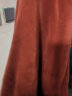 诗莉奥（SHILIAO）诗莉奥(SHILIAO)珊瑚绒睡衣女冬加厚冬季新品长袖套头家居服套装 珊瑚红套装 (适合80-155斤) 均码 155-175/80-105CM(均码) 实拍图