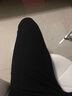 罗蒙（ROMON）休闲裤男士修身直筒长裤弹力韩版商务休闲百塔裤子男黑色31 实拍图