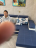 欧蒂家居沙发免洗猫抓布艺沙发床现代简约实木组合沙发客厅大小户型家具 旗舰版-深蓝色【松木框架】 六件套【配茶几电视柜+4个凳子】 实拍图