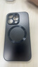 奶小鸭 【AG磨砂】适用苹果14pro手机壳 iphone14pro保护套magsafe磁吸充电超薄全包防摔男女款 石墨黑 实拍图