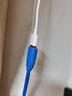 山泽USB延长线3米usb3.0高速传输数据连接线 公对母 AM/AF U盘鼠标键盘加长线蓝色UK-630 实拍图