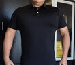 GEKM 速干运动POLO衫男紧身衣肌肉健身上衣兄弟健身教练工服 黑色 2XL 【建议165-180斤左右】 实拍图