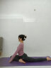 瑜之涯瑜伽服女秋冬健身服女速干显瘦长袖瑜伽服上衣户外跑步训练运动服 紫色（瑜伽服上衣） S（建议95斤以下） 实拍图