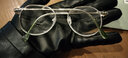 瑞玻尔防蓝光辐射近视眼镜框女韩版潮可配有度数电脑护眼睛男 银色 防蓝光平光镜 实拍图