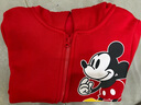 迪士尼宝宝（Disney Baby）迪士尼童装男童红色外套萌趣米奇连帽外套亲肤 大红 3岁/身高100cm 晒单实拍图