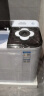 奥克斯（AUX）洗+脱13公斤洗衣机大容量半自动洗衣机宿舍家用双缸小型波轮双桶洗衣机迷你洗脱一体HB80P130V686 灰色 实拍图