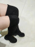 思加图冬季新款简约弹力绒布过膝靴超长靴瘦瘦靴女靴T1932DC2 黑色（绒里） 36 晒单实拍图