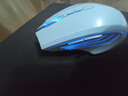 剑圣一族无线蓝牙鼠标游戏鼠标电竞鼠标电量显示无线RGB/2.4G/蓝牙三模连接竞技FPS吃鸡宏cf送男友礼物M800 究极版7键-三模-2400DPI-RGB灯-经典蓝 实拍图