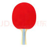 红双喜DHS六星级乒乓球拍横拍R6/H6002进攻型双面反胶单拍 附拍套乒乓球 晒单实拍图