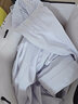 型彬白大褂长袖护士服医生大码加肥男女学生化学实验服加厚纯棉白大衣 中厚款（松紧袖口） S 160S 实拍图