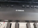 雅马哈（YAMAHA）电钢琴73键重锤P121数码钢琴专业成人儿童初学电子钢琴官方标配+全套配件黑色 实拍图