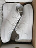 耐克（NIKE）Air Force 1 AF1空军一号 全白黑武士经典款男女情侣休闲运动板鞋 CW2288-111 44.5 实拍图