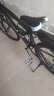 LAUXJACK 山地自行车成人一体轮单车变速公路车男女式学生青少年越野赛车 旗舰-辐条轮-黑色 24英寸 21速 实拍图
