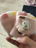 康巴豆婴儿0-3岁翻盖手套小童宝宝冬季保暖一岁男女童秋冬薄款小孩手套 浅粉色小兔款半指 约0-3岁 实拍图
