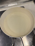 蒙德康日本陶贝瓷不粘锅炒菜锅平底家用煎锅不沾锅电磁炉煤气灶通用 【贝瓷】24CM-适用1-2人 24cm 实拍图