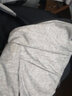cai 大容量防泼水多口袋胸包 多功能收纳轻薄单肩包 贴身防盗斜挎包 浅灰(6英寸手机可放) 实拍图