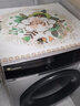 缤谷 棉麻布艺洗衣机罩防水盖巾单开门双开门冰箱盖布韩式卡通防尘盖巾 爱心小蜜蜂 55cm*140cm 洗衣机冰箱通用盖巾 实拍图