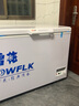 雪花【十年联保】【以旧换新】铜管冰柜商用大容量家用冷冻冷藏两用卧式单温双温冷冻小型冰箱大冰柜 烟青灰166【铜管速冻+一级节能】 82L 实拍图