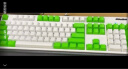 雷蛇 Razer 双色注塑PBT键帽升级套件 机械键盘 透光材料 游戏键盘配件 104键 个性化DIY 含拔键器 雷蛇绿 实拍图