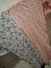 欣尚优纯棉睡裤女棉线家居裤睡裤薄款春夏季薄款睡裤妈妈睡裤秋裤空调裤 粉花 4XL 140-160斤 实拍图