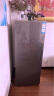 海尔（Haier）立式冰柜家用 新一级节能风冷无霜抽屉式小冷柜 零下30℃鲜活保湿深冷速冻海鲜冷冻柜冷藏小冰箱 一级双变频+彩晶玻璃门板+黑金净化| 180L 实拍图
