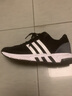 阿迪达斯（adidas）正品男鞋2025年秋季网面时尚休闲跑步鞋轻便透气减震耐磨运动鞋 FV8786/黑白/店长力荐 42 实拍图