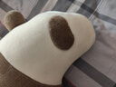 无印良品（MUJI） 微纤维 动物靠垫 家纺 抱枕 象牙色小/熊猫 32.5*48.5cm 实拍图