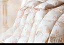 LOVO罗莱 A类 95%白鹅绒羽绒被 冬被 1000g填充200*230cm 花色 实拍图