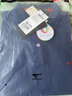 七匹狼【凉风POLO衫】短袖t恤男凉感抗菌夏季男士T恤上衣通勤百搭男装 105(宝蓝)1D1F50605888-长袖 3XL 185/100A 实拍图