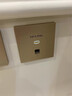 TP-LINK普联[免费安装]全屋WiFi6套装 AX1500M无线面板式AP+AC家用86型网络覆盖POE路由器全屋路由器 全千兆（4个面板+5口路由）【薄款金】 实拍图