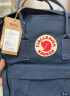 FJALLRAVEN北极狐双肩包Kanken背包超轻大容量露营双肩包 母亲节礼物 23510 550黑色 16L 实拍图