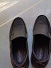 木林森男鞋商务休闲鞋套脚男士皮鞋春夏季透气头层牛皮正装鞋子男爸爸鞋 黑色加绒（皮鞋尺码） 43 皮鞋码 实拍图
