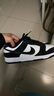 耐克NIKE板鞋男休闲鞋熊猫 DUNK缓震翻毛皮运动鞋 FQ8249-100黑白42.5 实拍图