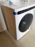 美菱(MELING)十分薄滚筒洗衣机全自动 10公斤变频洗烘一体  超薄G100M14528BH 实拍图