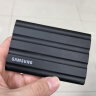 三星（SAMSUNG）2TB Type-c接口 移动固态硬盘 T7 Shield 暗夜黑 NVMe读速1050MB/s  手机直连笔记本外接 三防保护 实拍图