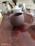 页川百世 紫砂杯小茶杯大号主人杯单杯功夫茶杯主人品茗杯单个手工陶瓷送礼自用茶杯一个可定制 紫泥禅定杯-素面 实拍图