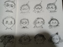 15节配套视频 儿童插画速写临摹图集 柚子 儿童插画绘制教程书 近1000幅速写图例 人民邮电出版社 实拍图