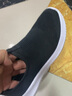 VERNOUILLET一脚蹬男女鞋多运动走路男鞋春季不系带网面鞋轻便飞织大码针织鞋 黑白（标准款） 40 实拍图