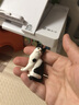 玛奇乐（MECHILE）仿真牧场动物模型玩具套装农场家禽鸡鸭鹅兔子猫狗马儿童节礼物 黑猫 实拍图