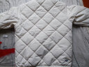 鸿星尔克色彩博物馆丨棉服男士冬季加厚保暖棉衣运动休闲外套 冰川白 2XL 实拍图