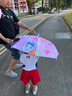 左都（ZUODU）儿童雨伞女孩长柄伞黑胶遮阳伞晴雨伞太阳伞防晒儿童伞男孩直杆 甜蜜小魔仙-【晴雨两用+天窗] 实拍图