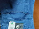 AEMAPE苹果男装纯棉春夏薄款男士牛仔裤宽松中腰直筒中老年经典全棉父亲 【薄款】浅蓝色 32 ( 2尺5) 实拍图