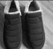 鮟鱇 冬季加绒棉鞋老北京布鞋女中老年防水妈妈鞋AK78896 黑色 38  实拍图