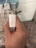 三昕适用华为荣耀小米oppo充电器充电头3C认证usb插头5V2A安卓耳机风扇台灯手表充电插头安全慢充 5V2A双口充电头+1米type-c线适用 实拍图