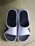 匹克（PEAK）态极拖鞋男女春夏太极防滑国潮一字拖户外沙滩百搭运动凉鞋 大白/黑色【简约】 43 实拍图