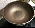 Kitchenart 韩国进口黄金麦饭石不粘炒锅 燃气电磁炉不粘无油烟家用炒菜锅 实拍图