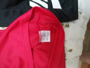 欧联霸运动套装短袖男夏季跑步服休闲两件套速干衣T恤五分裤足球训练服 红色 XL（建议120-140斤） 实拍图