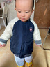 戴维贝拉（DAVE＆BELLA）冬季男童保暖棉服宝宝棒球服棉衣儿童外套衣服幼童上衣小童外衣 藏青色 90 cm（建议身高80-90cm） 实拍图