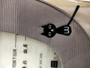 沐凡马桶垫圈马桶套四季加厚吸汗防水坐便套可水洗非一次性马桶坐便垫 小猫灰色-拉链款 实拍图